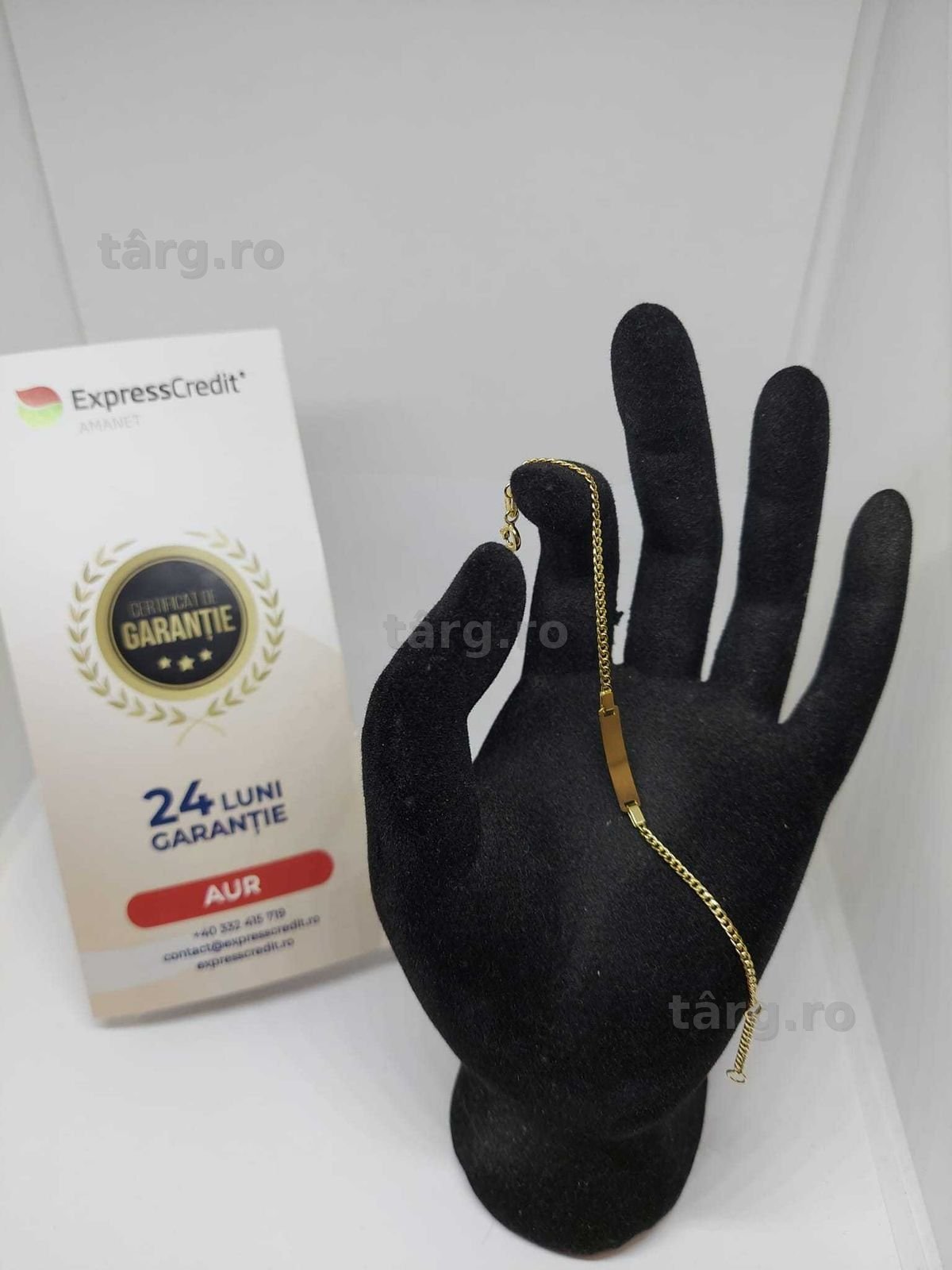 Bratara aur 18k 1.41gr [34414/ 30 Pacurari 2] Garantie 2 ani!