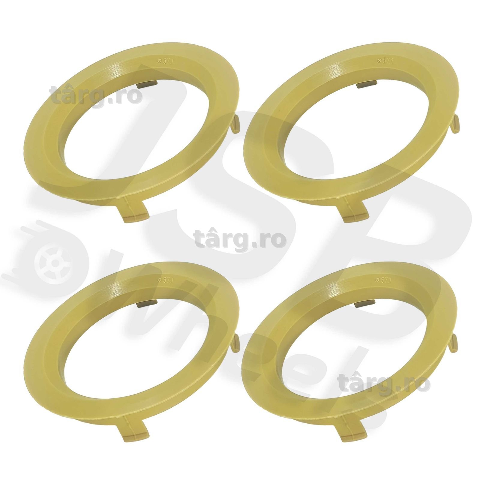 Set inele de centrare ghidaj jante noi 70.1-57.1 mm,VW,Seat,Skoda,Audi