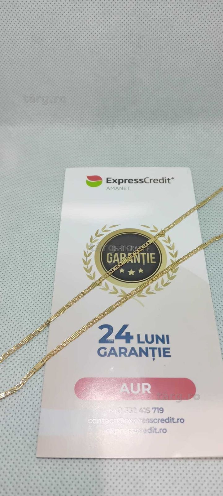 Lant Aur 14K (Ag18 Tutora b.28458) Garantie 2 ani!