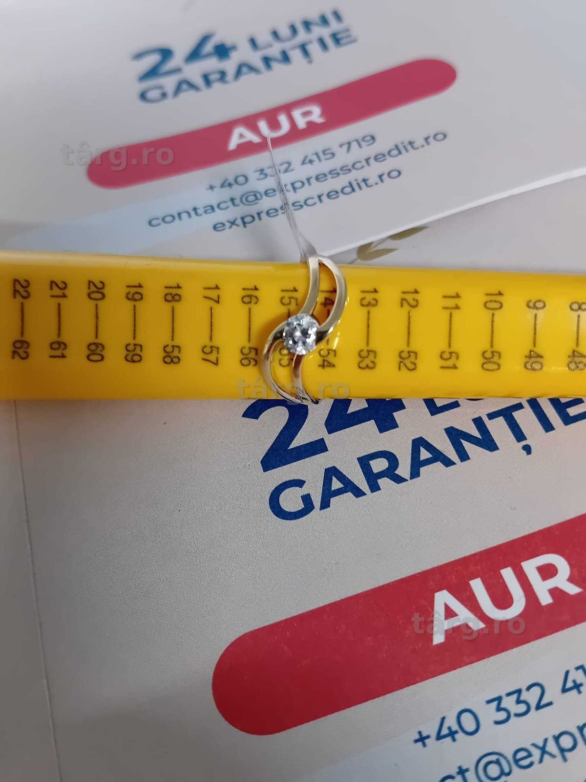 Inel aur 14k[Tomesti-b:33116]-Garantie 2 ani! 2