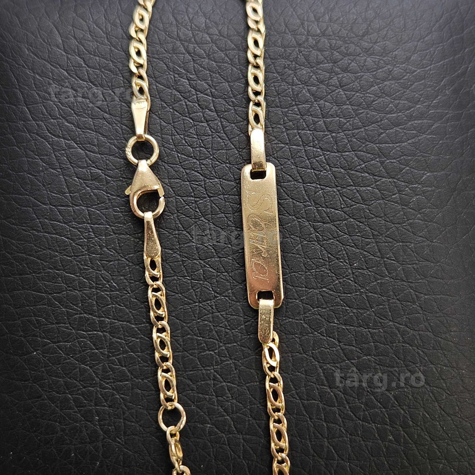 Bratara Aur 14K - 2.15 grame / 1025 lei ( B33989.6 / Ag28 Doi Baieti ) 2