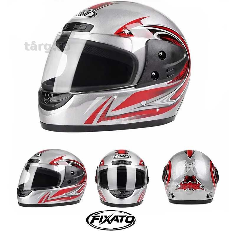 Casca Moto/Scuter/ATV, viziera detasabila, marime universala, Gri 5
