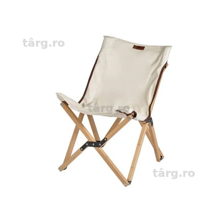 scaun de camping pliabil din bambus wild land