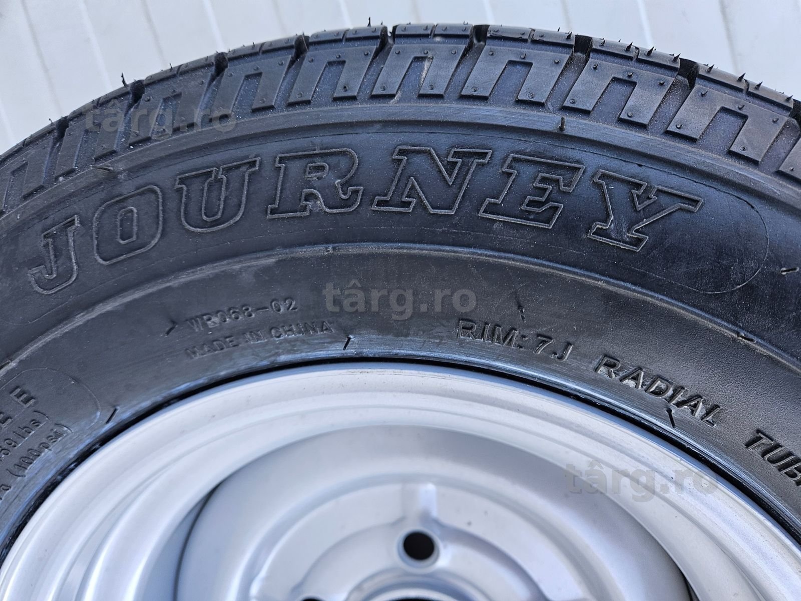 Roata 225/55 R12C 112N, Anvelopa Journey pe Janta 7Jx12 5/67/112 ET10 8