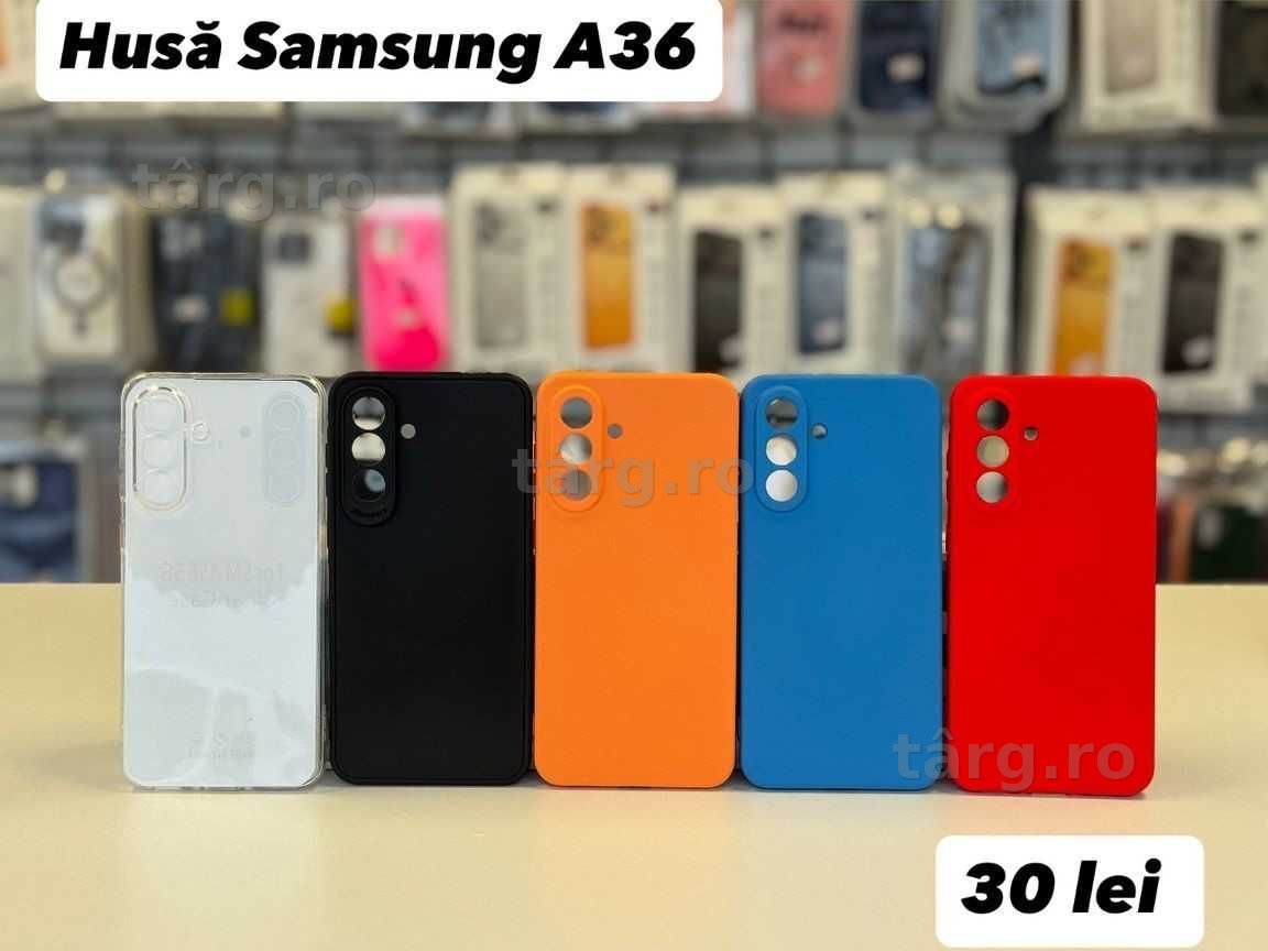 Husa silicon, folie, cablu, incarcator Samsung A36