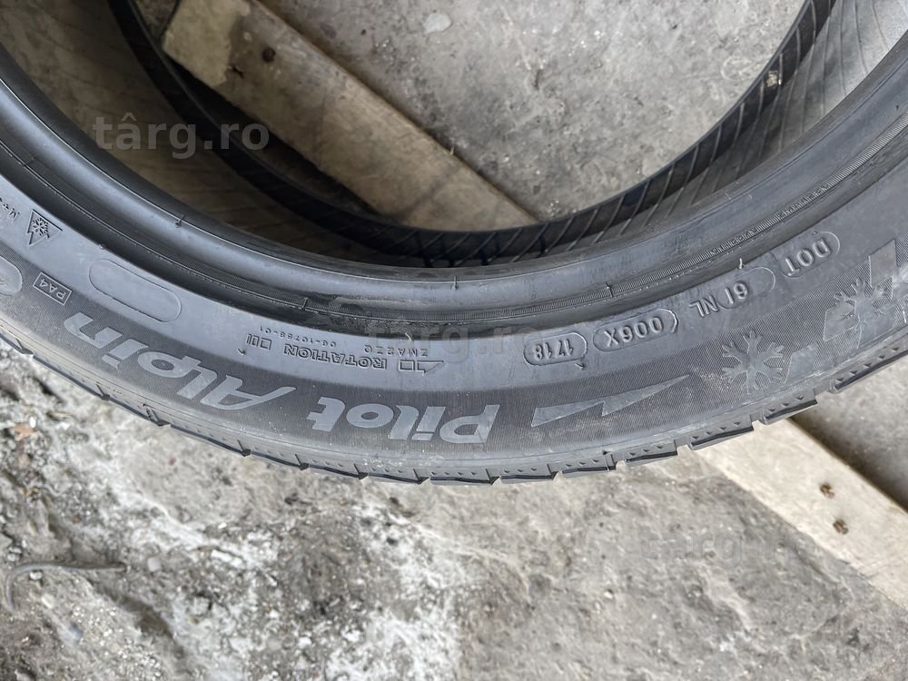 4 anvelope de iarna Michelin 255/45/19 5