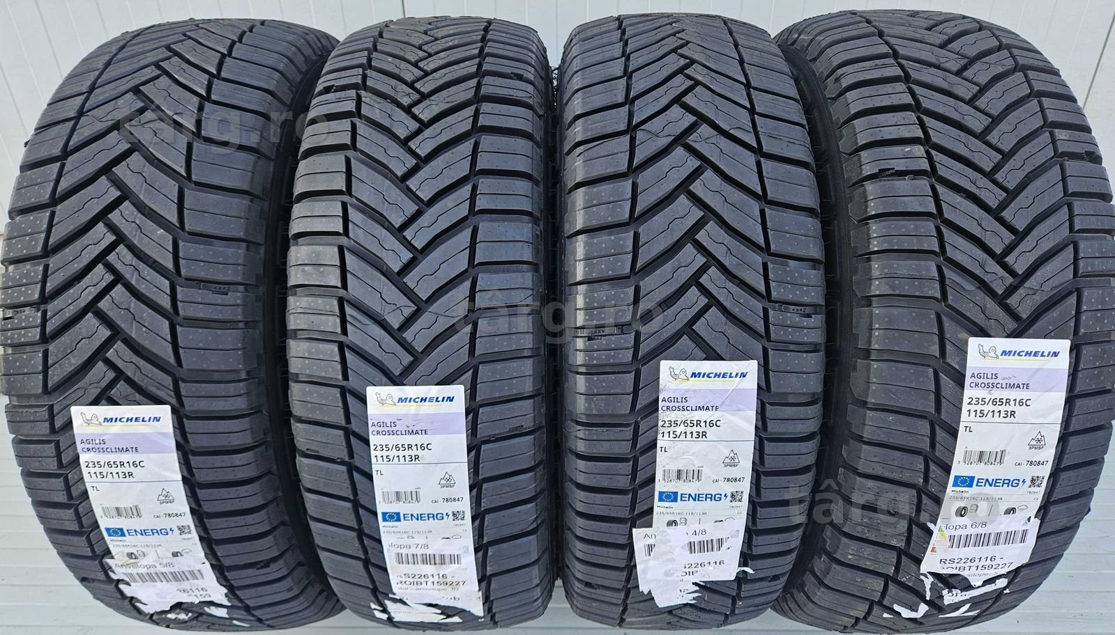 235/65 R16C, 115R, MICHELIN, Anvelope all season M+S