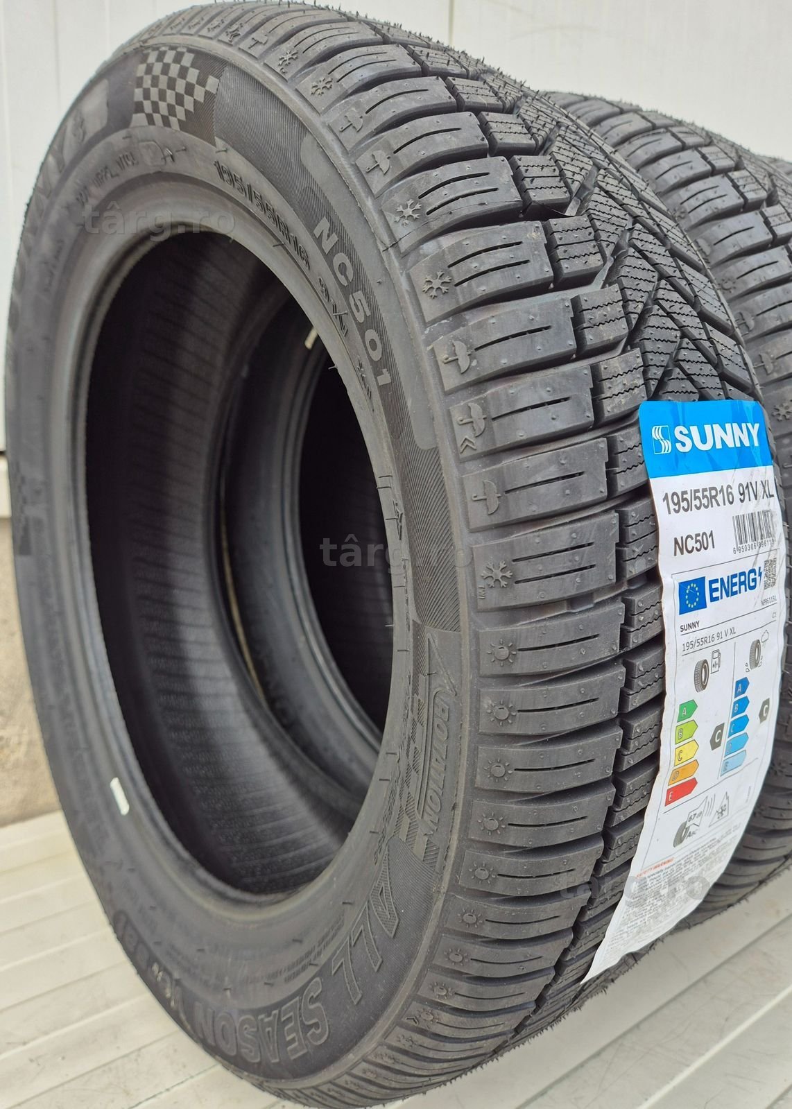 195/55 R16, 91V, SUNNY NC501 XL, Anvelope all season M+S 3