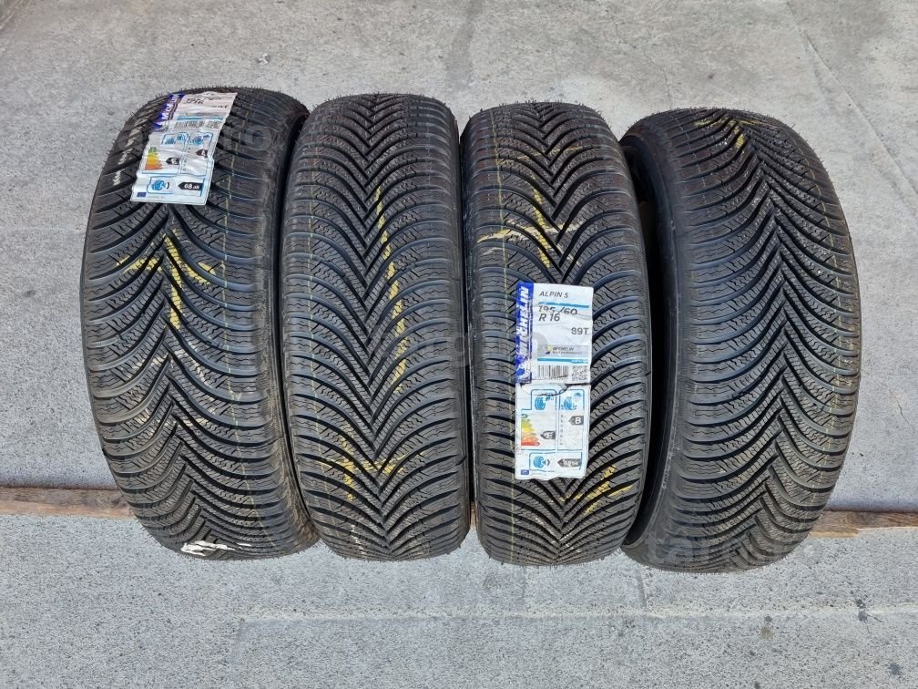 4 anvelope iarna NOI MICHELIN 195/60/16 dot 2019 pret per bucata