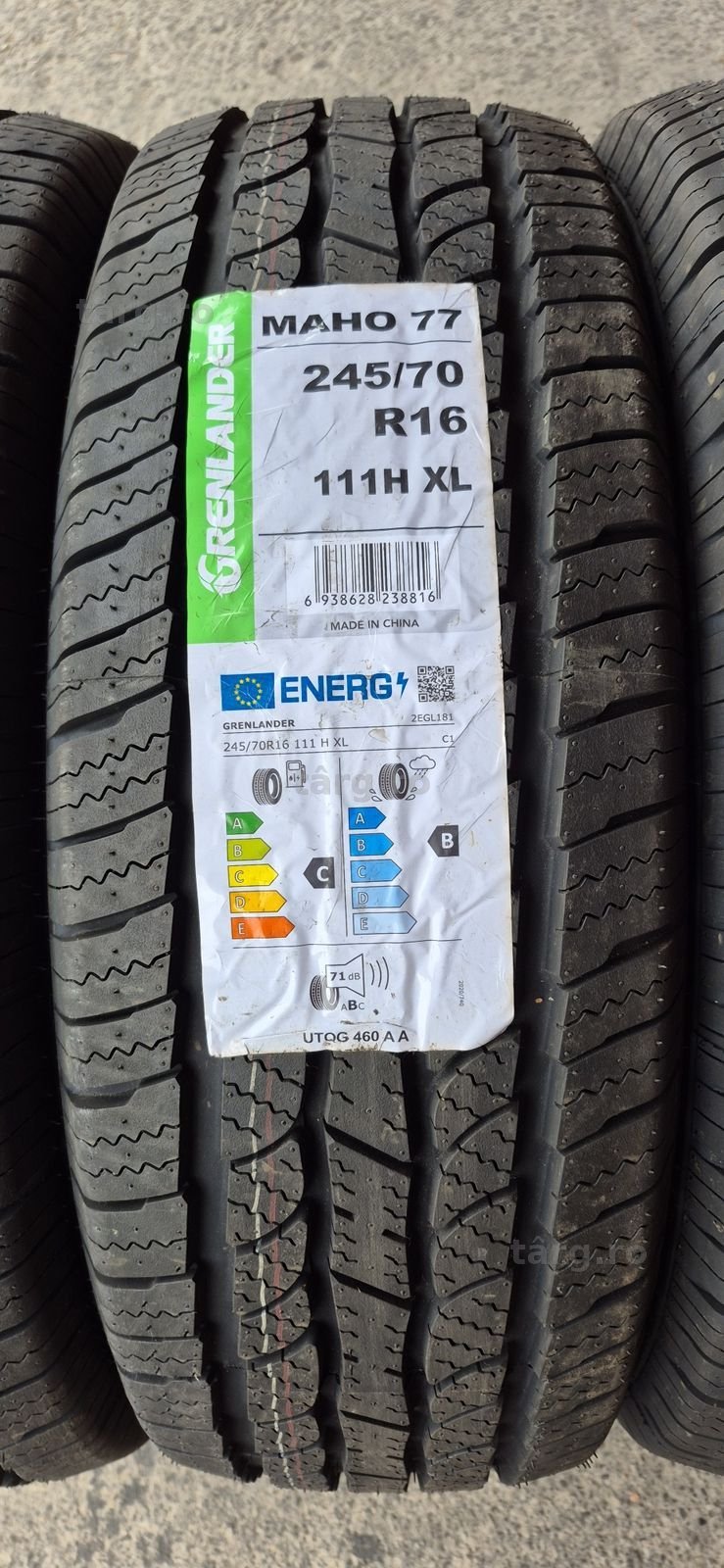 4 anvelope M+S noi Grenlander 245/70/16,dot 2025.Pretul este pe bucata. 3