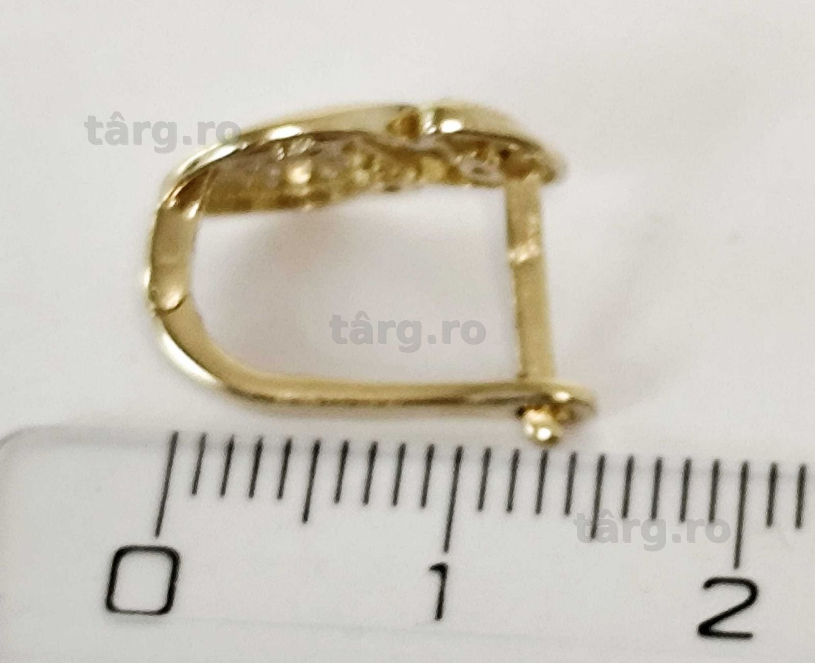 Cercei aur 14K 2.66 Gr (AG35  B 34689.1) Garantie 2 ani ! 4