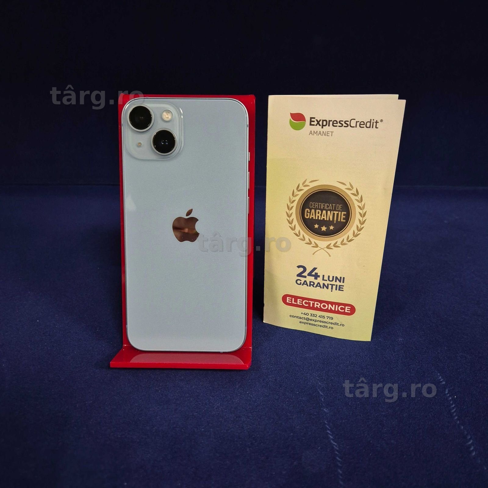 Apple iPhone 14 128 GB / 6 GB RAM / Sanatate baterie 86% ( B33145.1 / Ag28 Doi Baieti ) Garantie 2 ani !