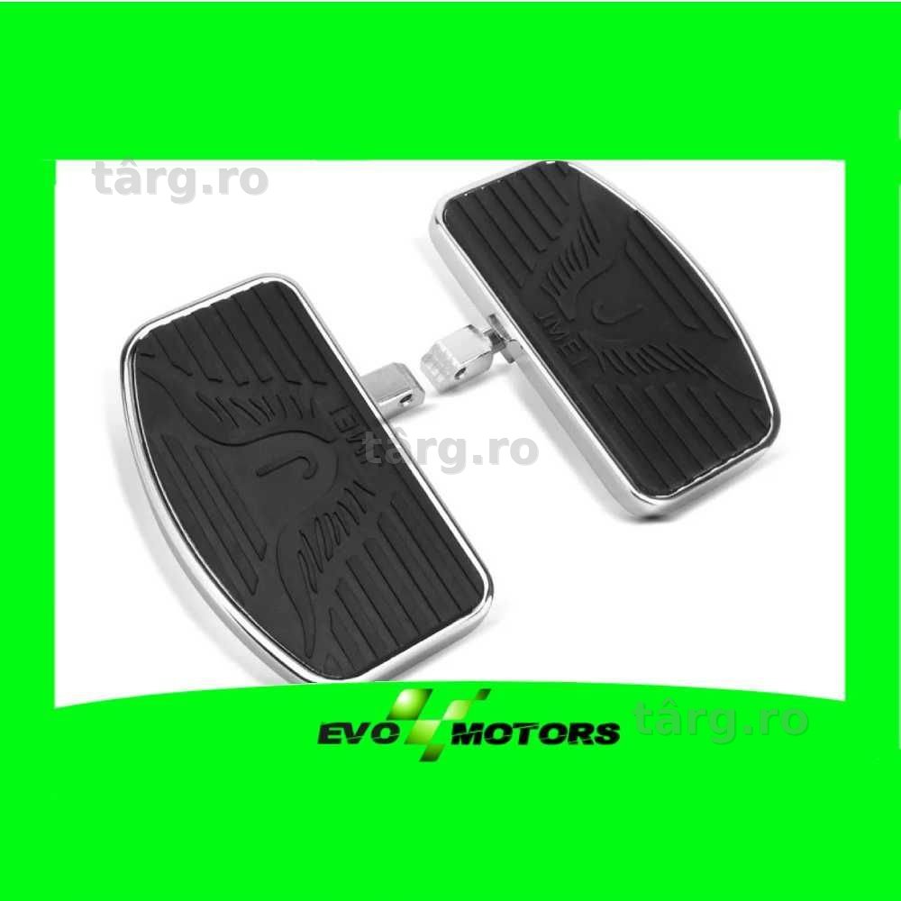 Placa Scarite Suport Moto Chooper Cruiser Fata Spate Foot Peguri