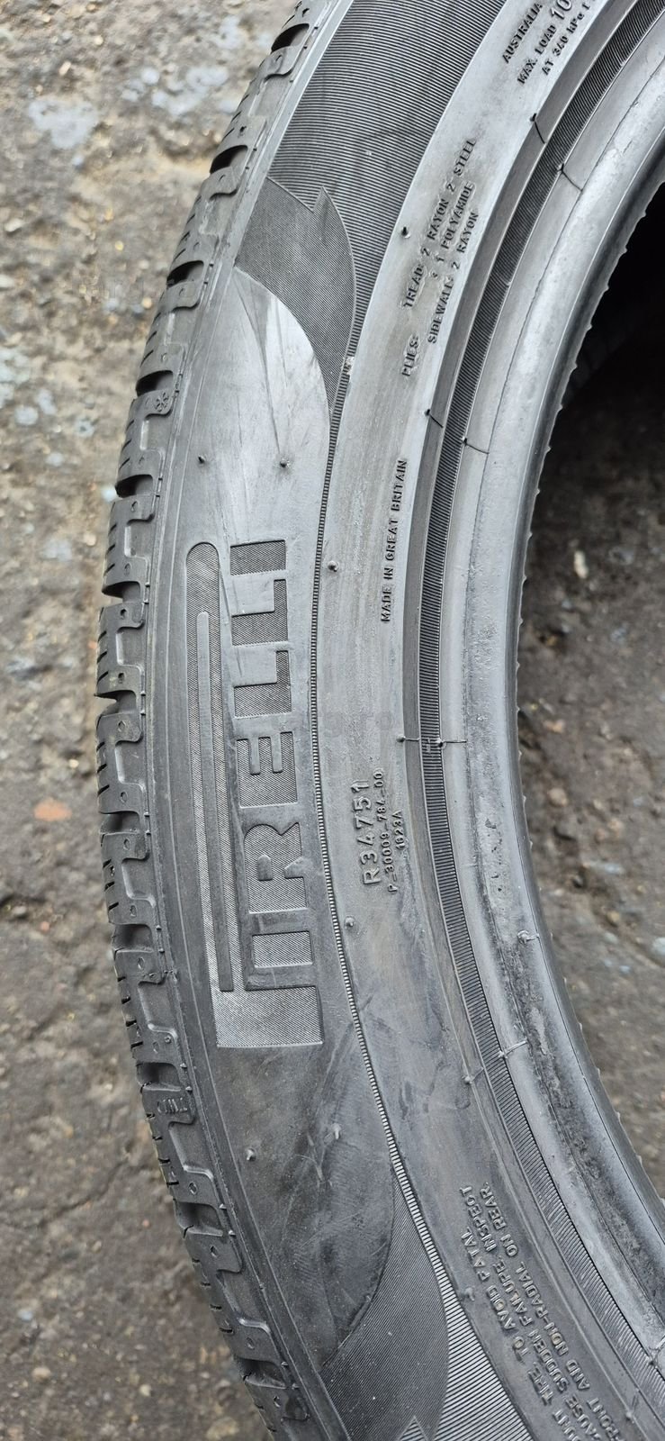2 anvelope iarna Pirelii 265/45/21,dot 2024.Pretul este pe bucata 3