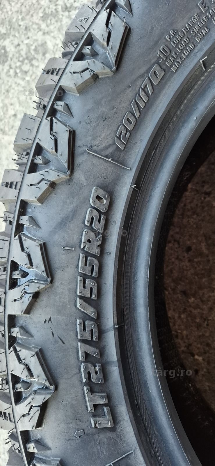 2 anvelope Offroad M+S ca noi Radar Renegade,275/55/20.Pret/bucata. 5
