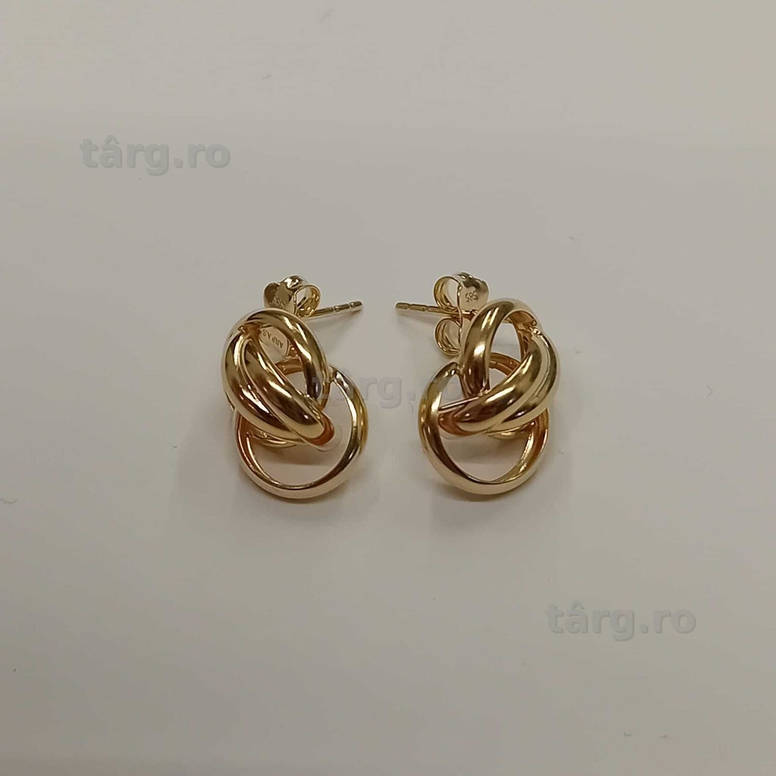 Cercei aur 14k (ag49 Esplanada b.8625) 3