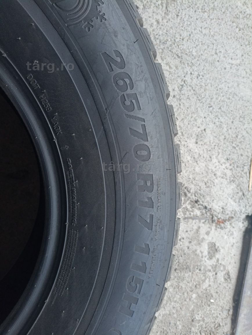 2 anvelope M+S Kumho 265/70 R17 dot 0819 4