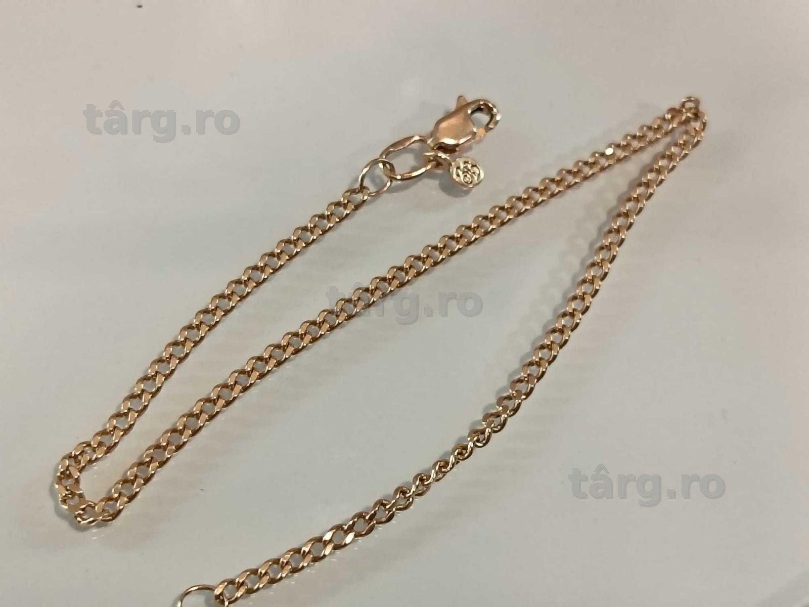 (AG41) Bratara aur, 14K b6174 Certificat de garantie 2