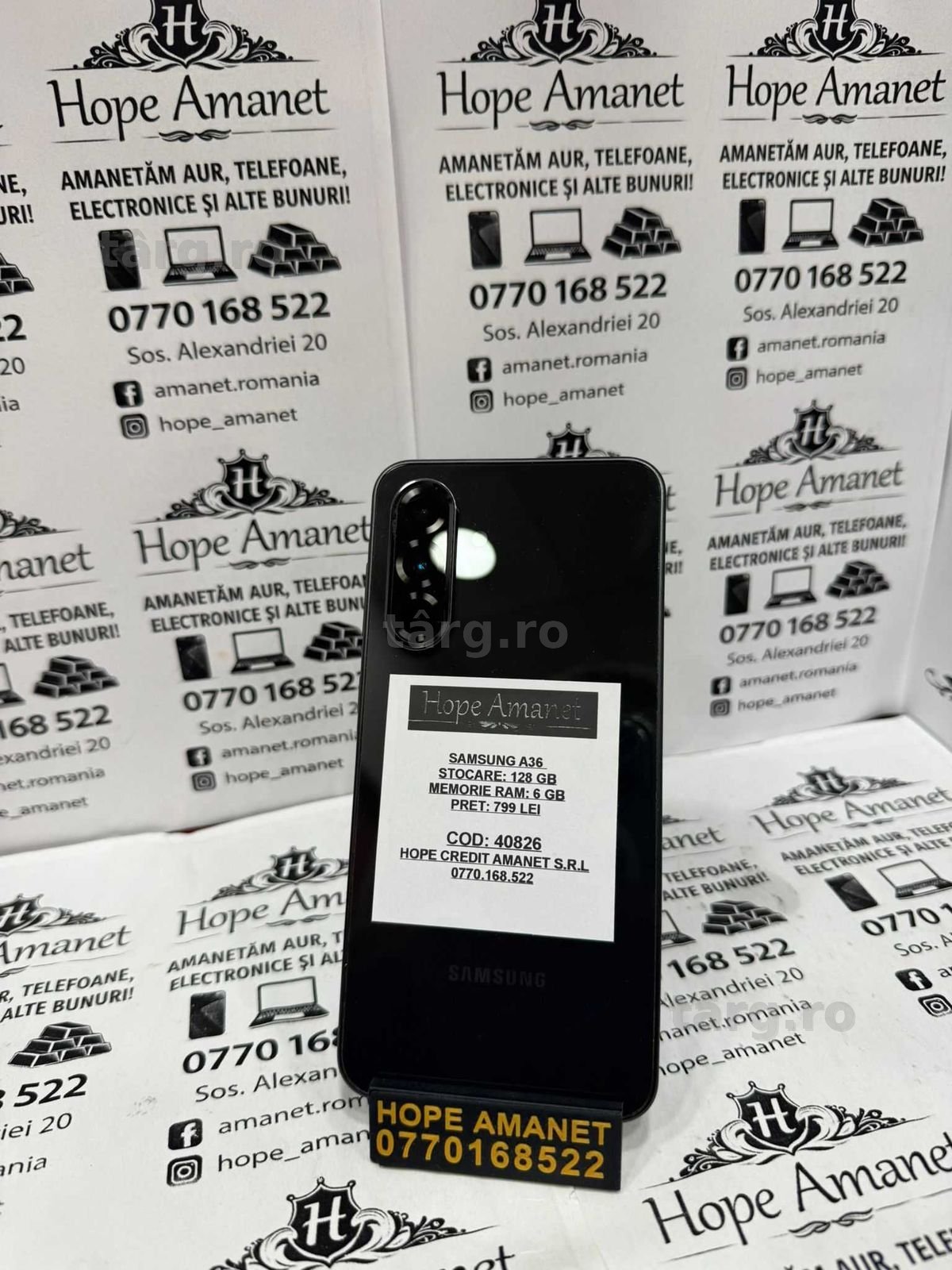Hope Amanet P1/ Samsung A36/COD 40826