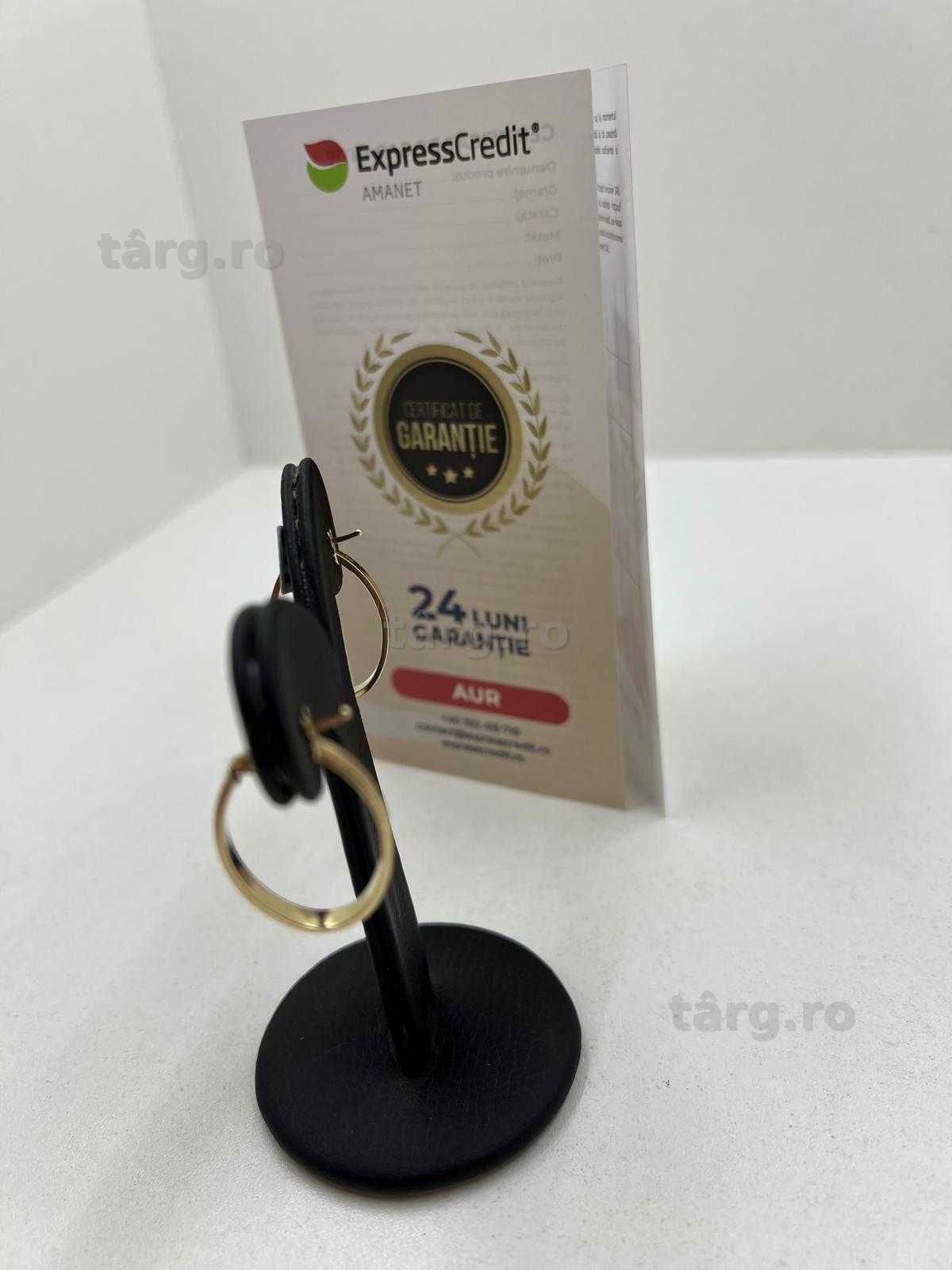 Cercei Aur 14K 1.84g (Ag25 Belvedere B.42418) Garantie 2 ani! 3