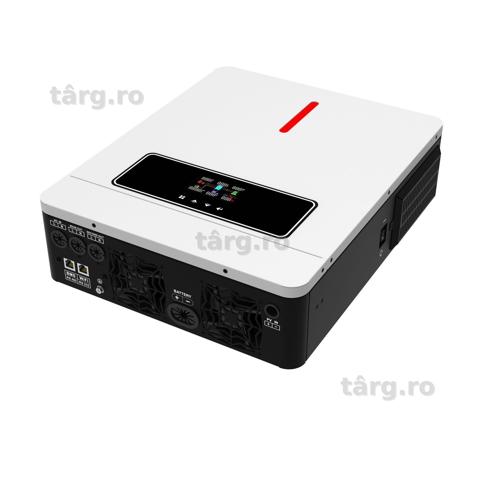 Invertor solar Offgrid 48V 6,2Kw 12,4Kw Sinus Pur  MPPT 120A