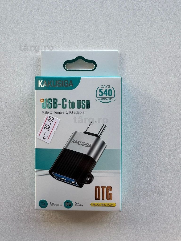Adaptor OTG Transfer/Incarcare, USB-C la USB-A, Fast 3