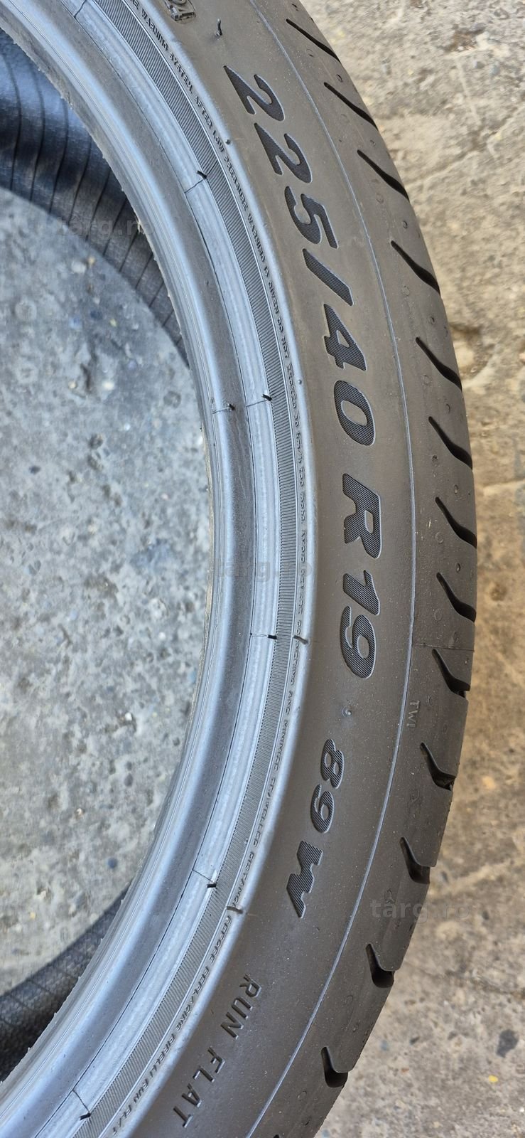 4 anvelope vara runflat noi Pirelli 225/40/19,dot 2024.Pretul este pe bucata. 5