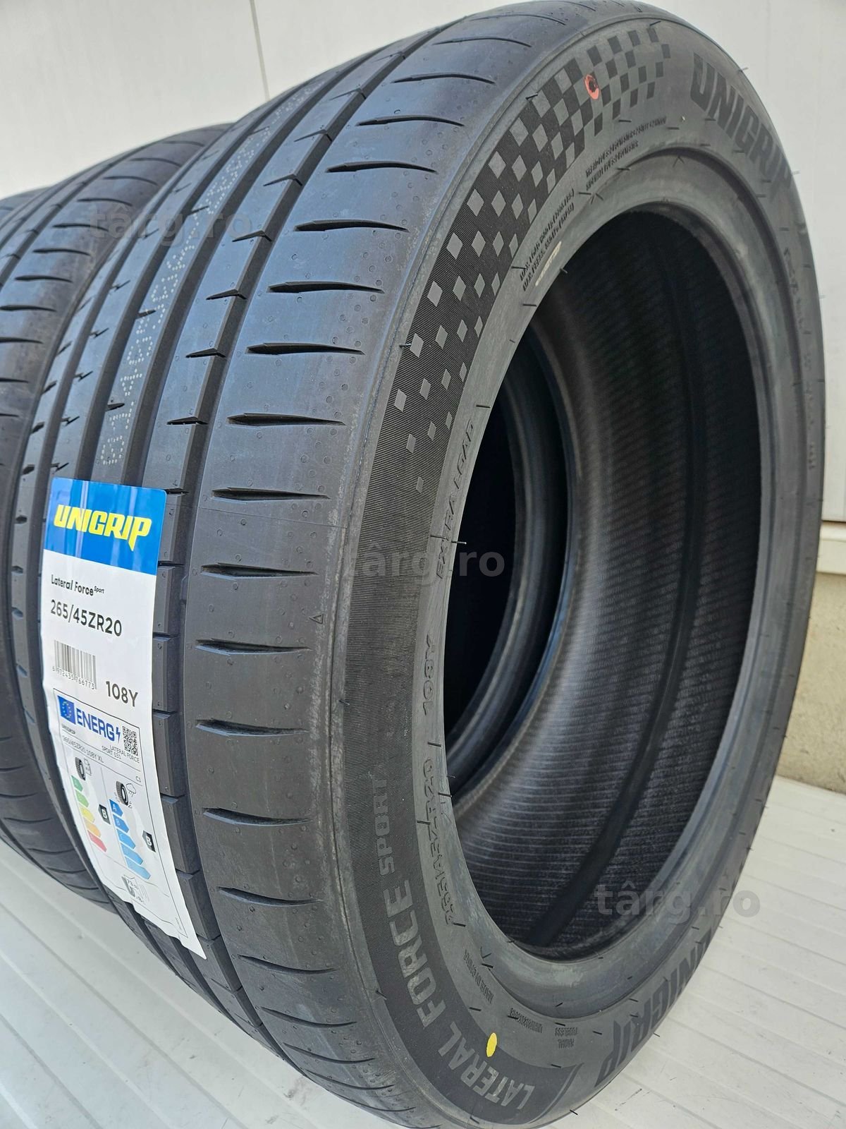 265/45 R20 108Y XL UNIGRIP (Gripmax) Anvelope noi vara protectie janta 2