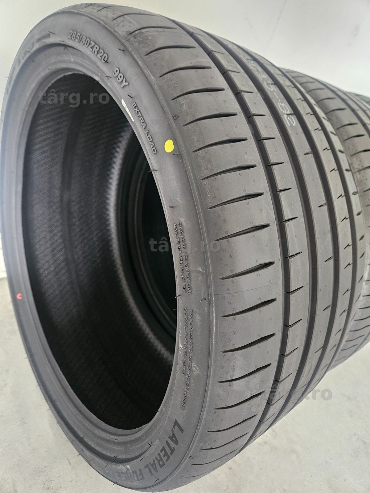 285/30 R20 99Y XL UNIGRIP (Gripmax) Anvelope noi vara protectie janta 6