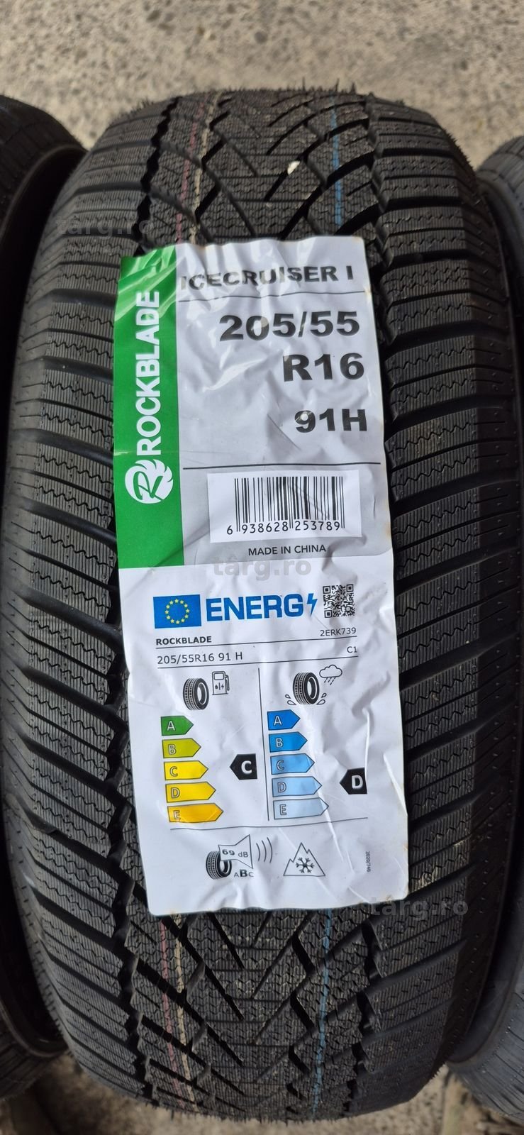 4 anvelope iarna noi Rockblade 205/55/16,dot 2025.Pretul este pe buc. 2