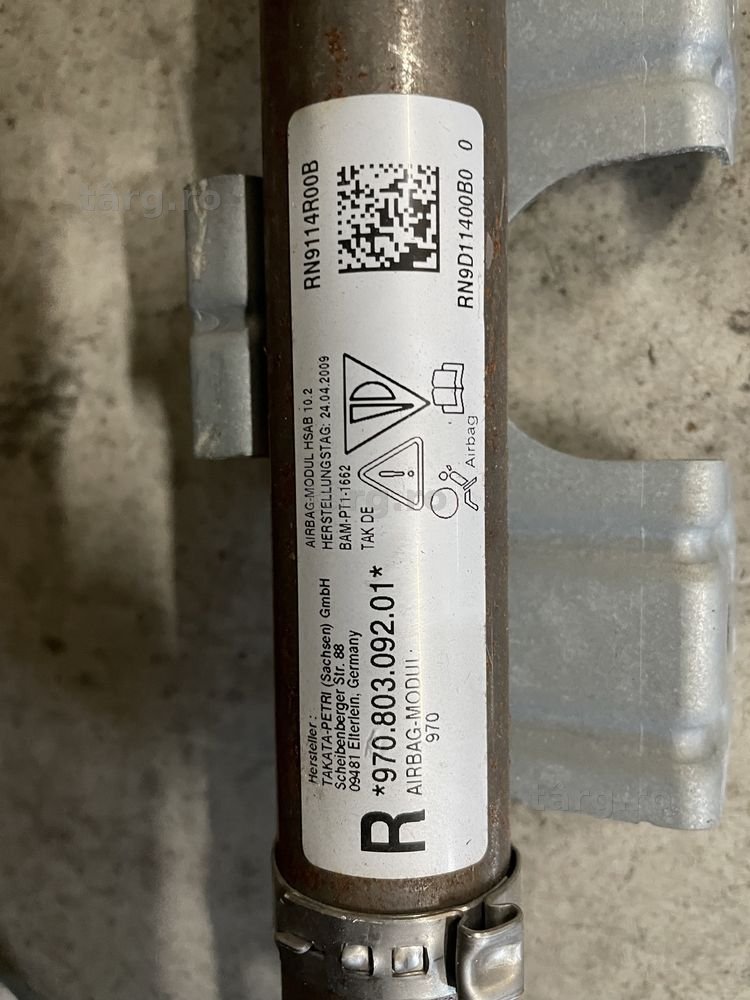 Vând airbag cortina stanga / dreapta Porsche Panamera