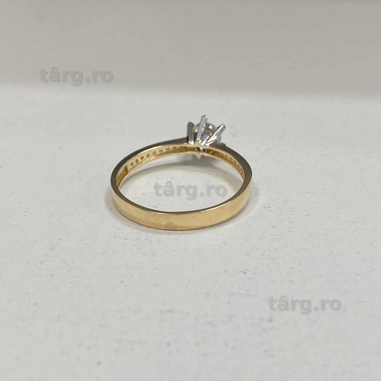 (AG13) Inel aur 14k 2.23 g (B.56053) Garantie 2 ani! 2
