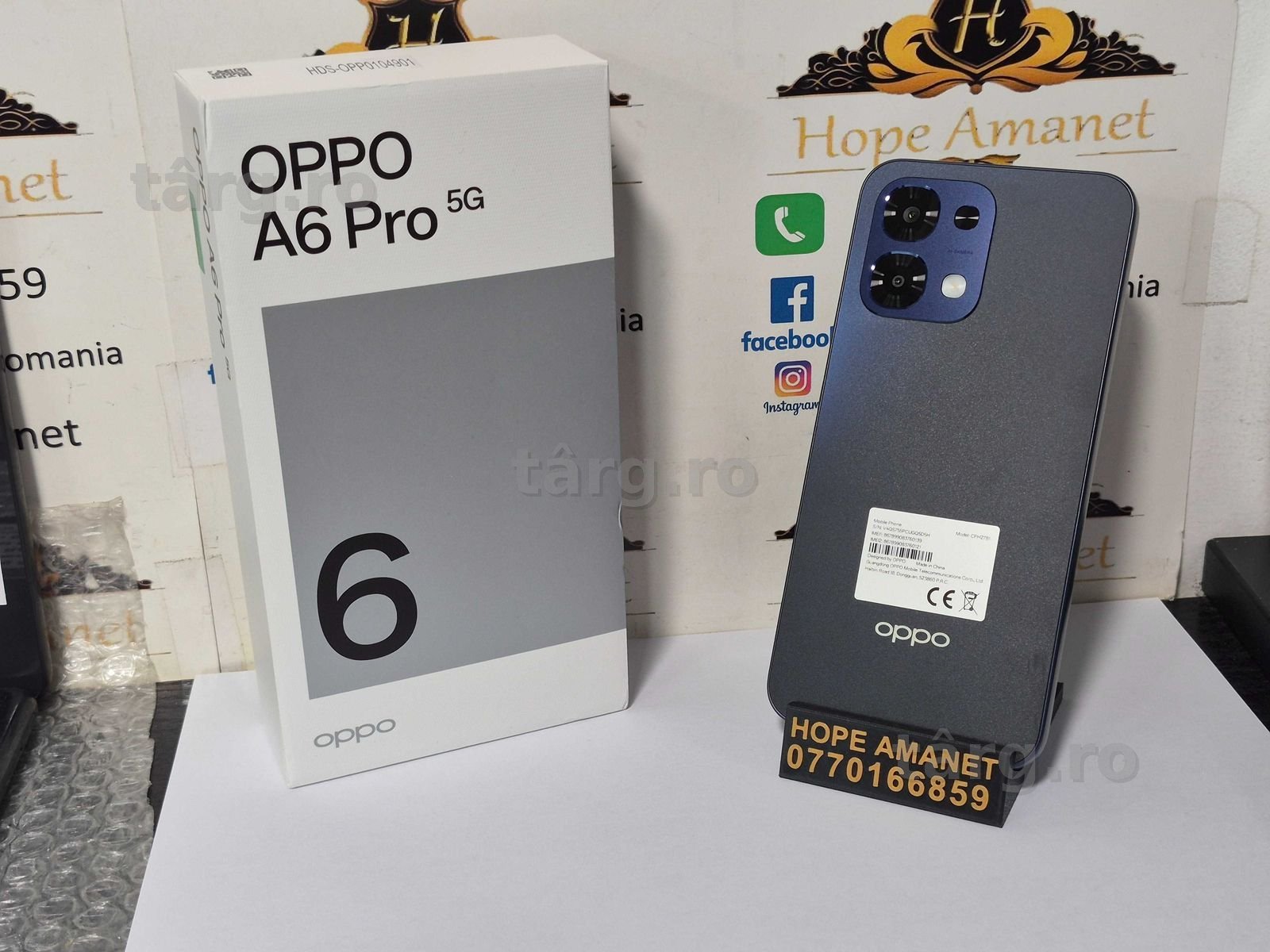 Hope Amanet P10/OPPO A6 Pro 5G - NOU -