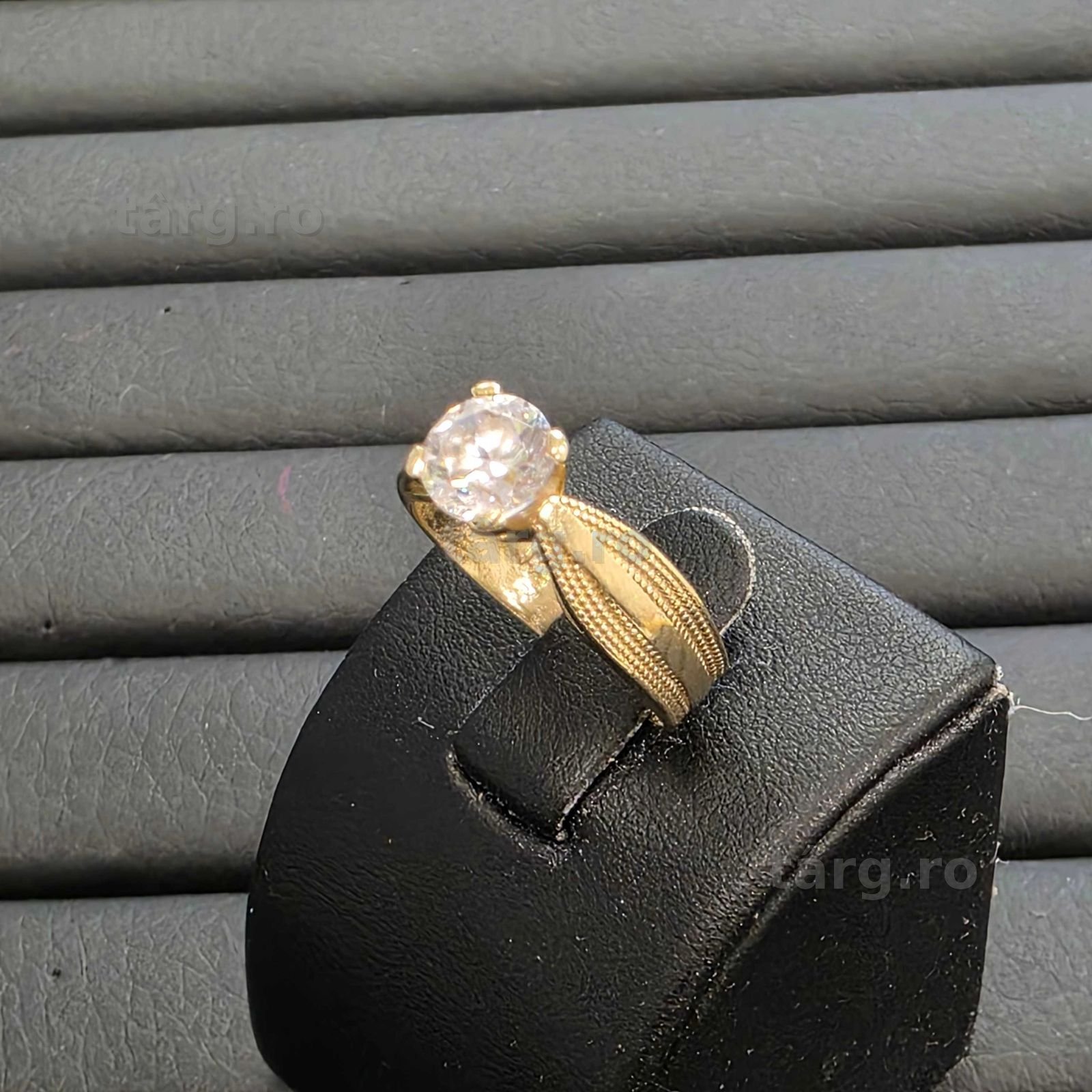 Inel Aur 14K - 3.00 grame / 1375 lei ( B33834.1 / Ag28 Doi Baieti ) 4