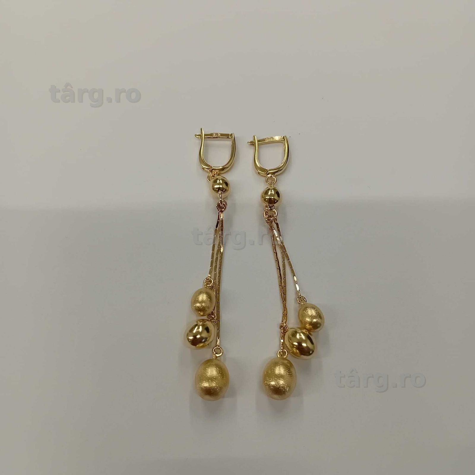 Cercei Aur 14k 6.38g (ag49 Esplanada b.8706) 2 ani garantie 5