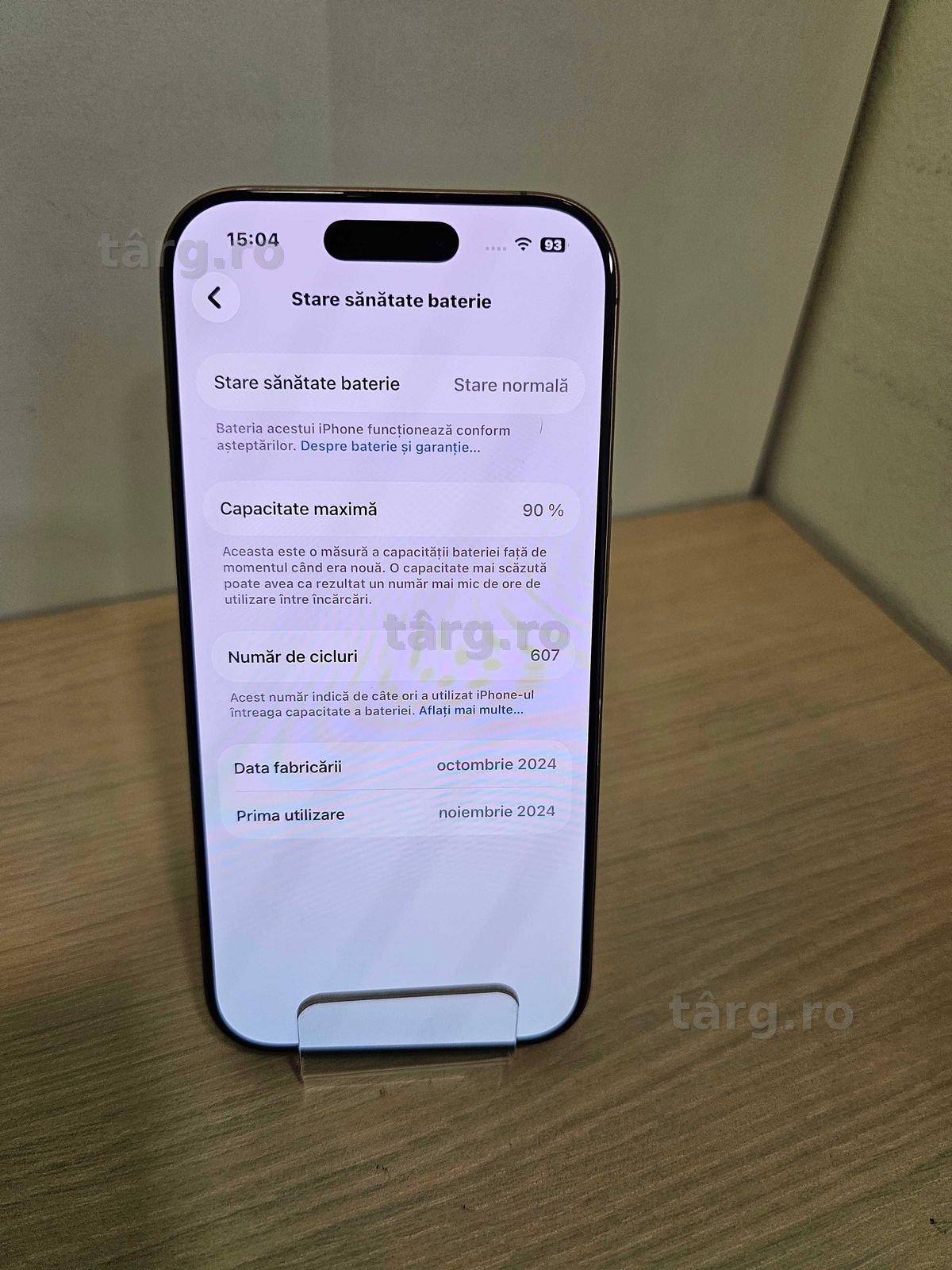 Iphone 16 Pro 5G Gold (ECA27 b.50868)-Garantie 2 ani 3