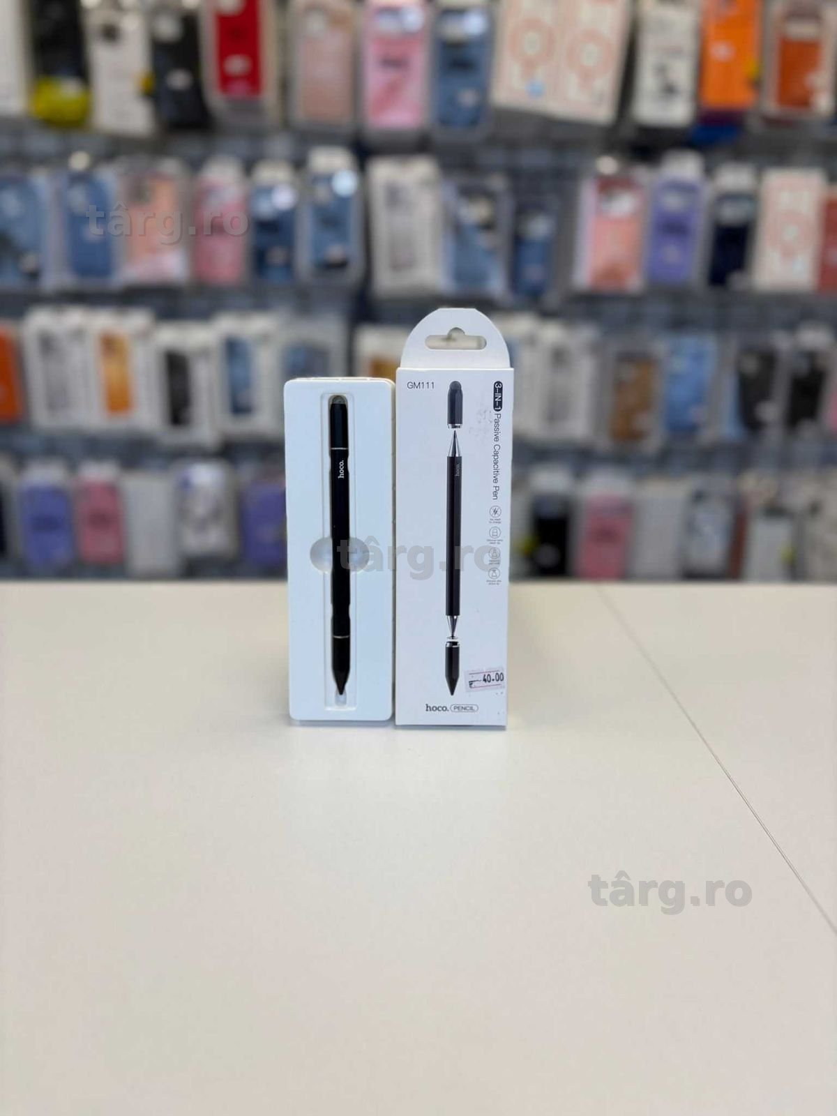 Creion pentru telefon/tableta 3 in 1, Varf nano mesh, 2