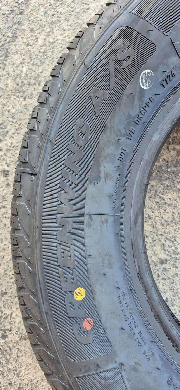 4 anvelope M+S noi Grenlander 175/80/14,dot 2024.Pretul este pe bucata. 5