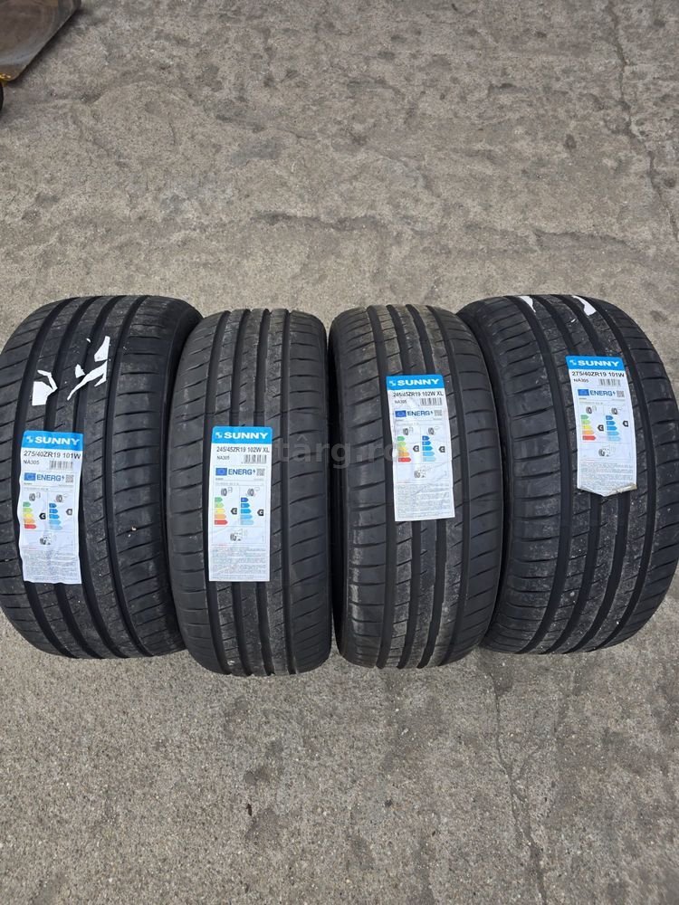 Anvelope noi de vara 245/45R19 275/40R19 BMW X3, X4, Seria 7 Sunny