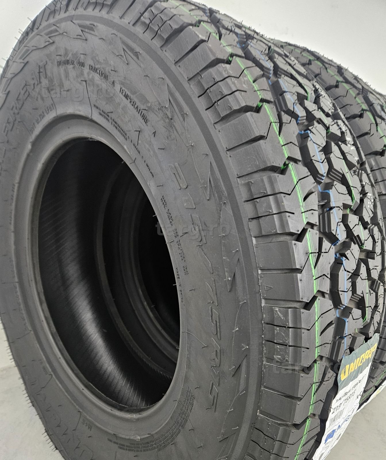 215/75 R15, 100T, UNIGRIP A/T, Anvelope All Terrain M+S 3