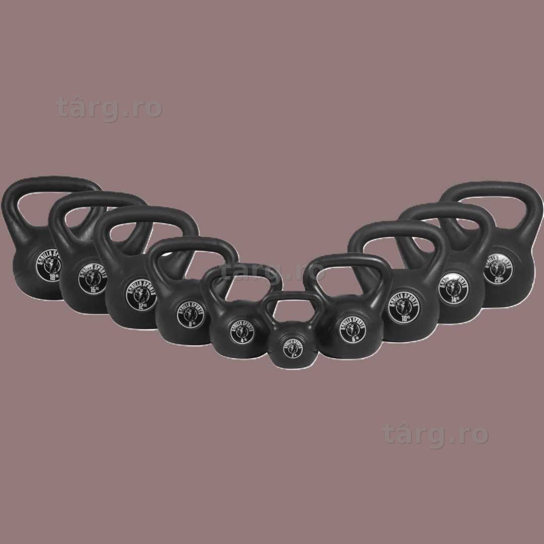 Kettlebell umplut cu ciment set 113 KG