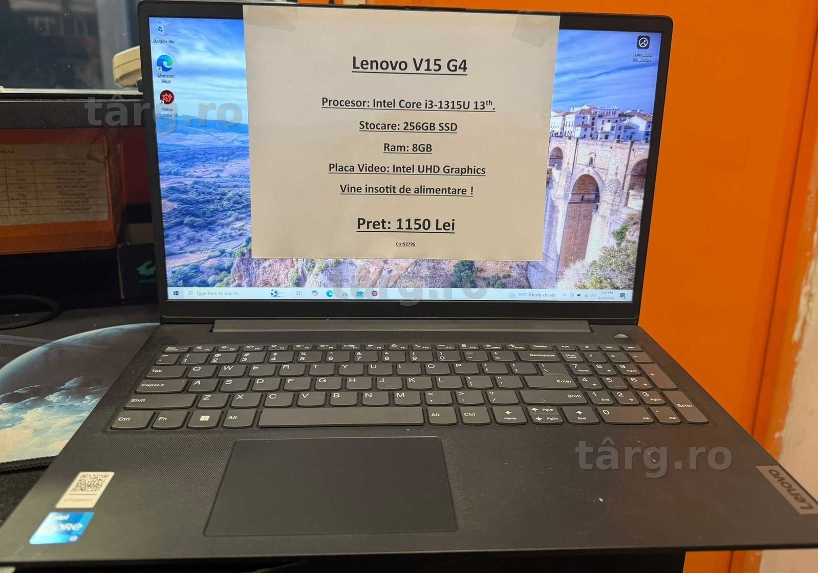 Hope Amanet P5 - Laptop Lenovo V15 G4 , i3-