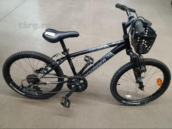 Bicicletă Mtb Rockrider St500 20" Negru Copii - (SecondHand) Decathlon