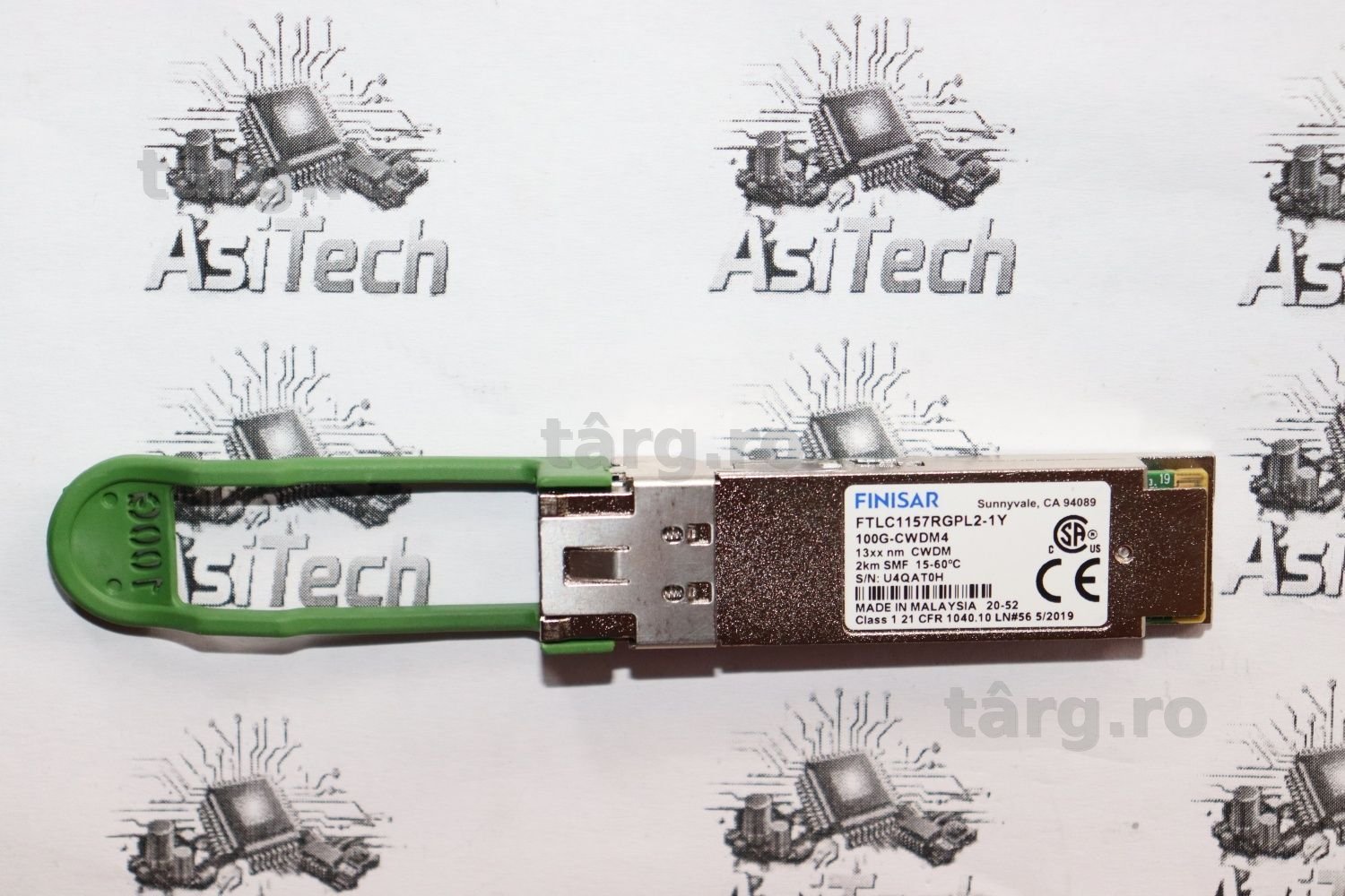 Transceiver QSFP28 100G CWDM4 SMF LC-LC 2KM Finisar FTLC1157RGPL2-1Y