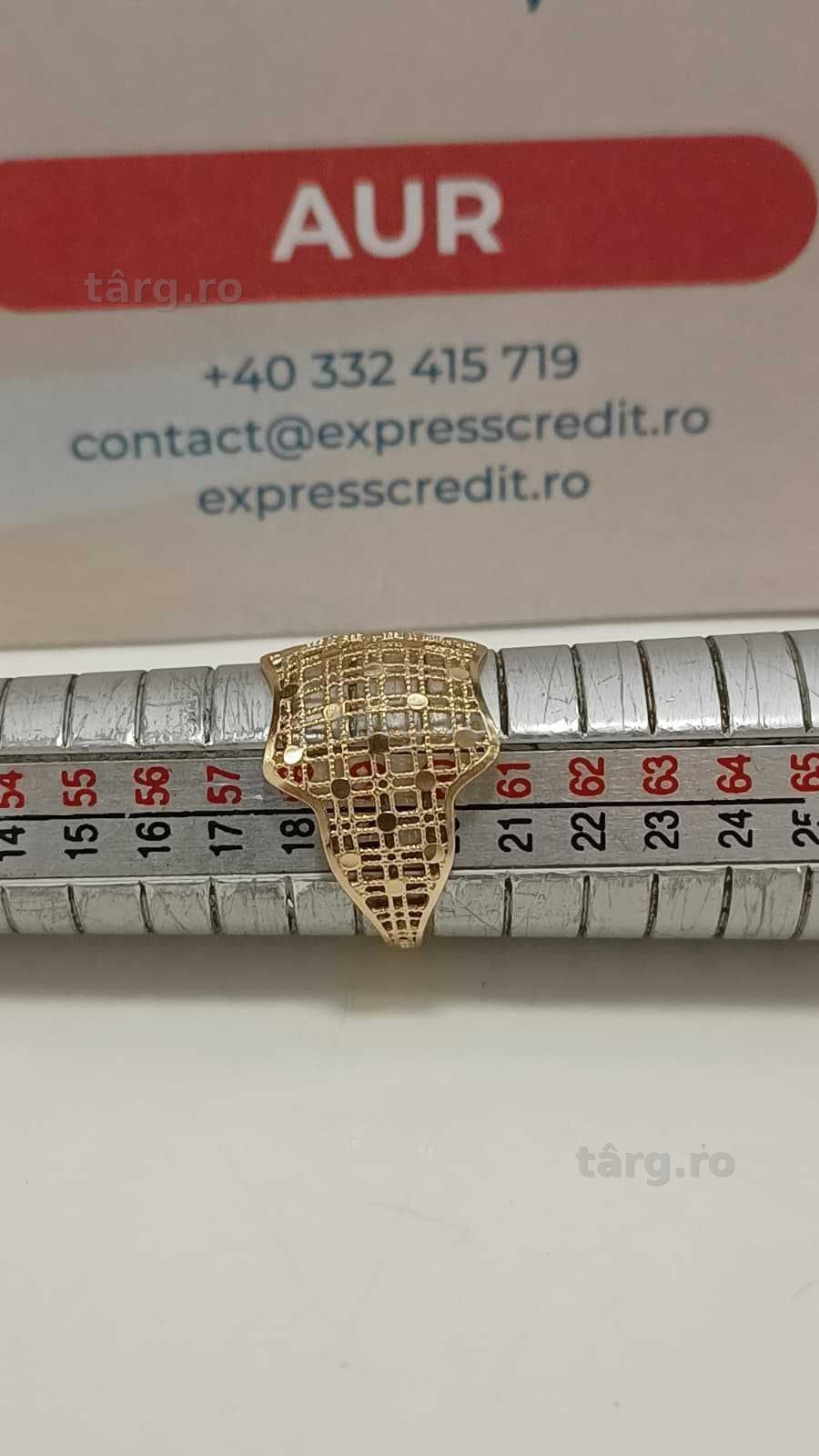 Inel aur 14K 1.73gr [AG24 Harlau B.46235.2] - Garantie 2 ani! 4