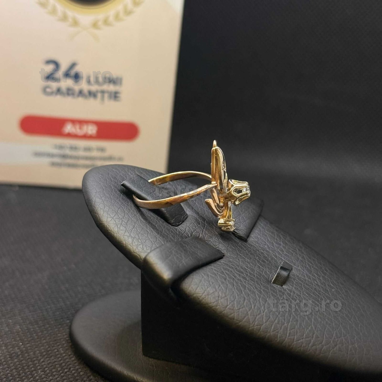 Inel aur 14K 4.73g (AG15 Gara 1 B33887.2) Garantie 2 ani! 3