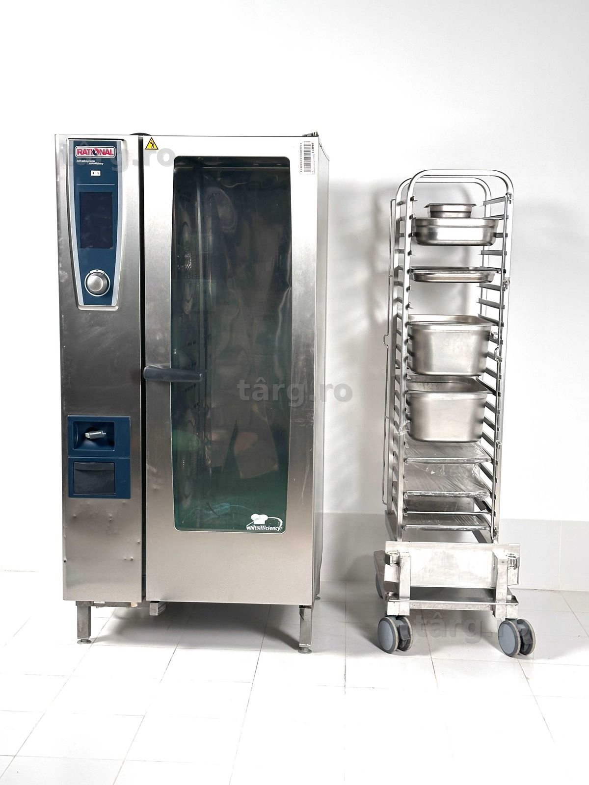 RATIONAL 201E - Cuptor convectie, Convectomat 20 tavi GAZ