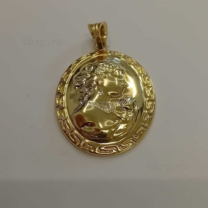Medalion aur 14k 3.02g (ag49 Esplanada b.7536.1) Garantie 2 Ani 3