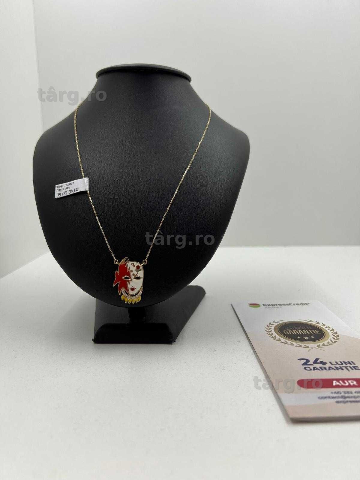 Colier  Aur 14K 4.58g (Ag25 Belvedere B.43372.1) Garantie 2 ani!