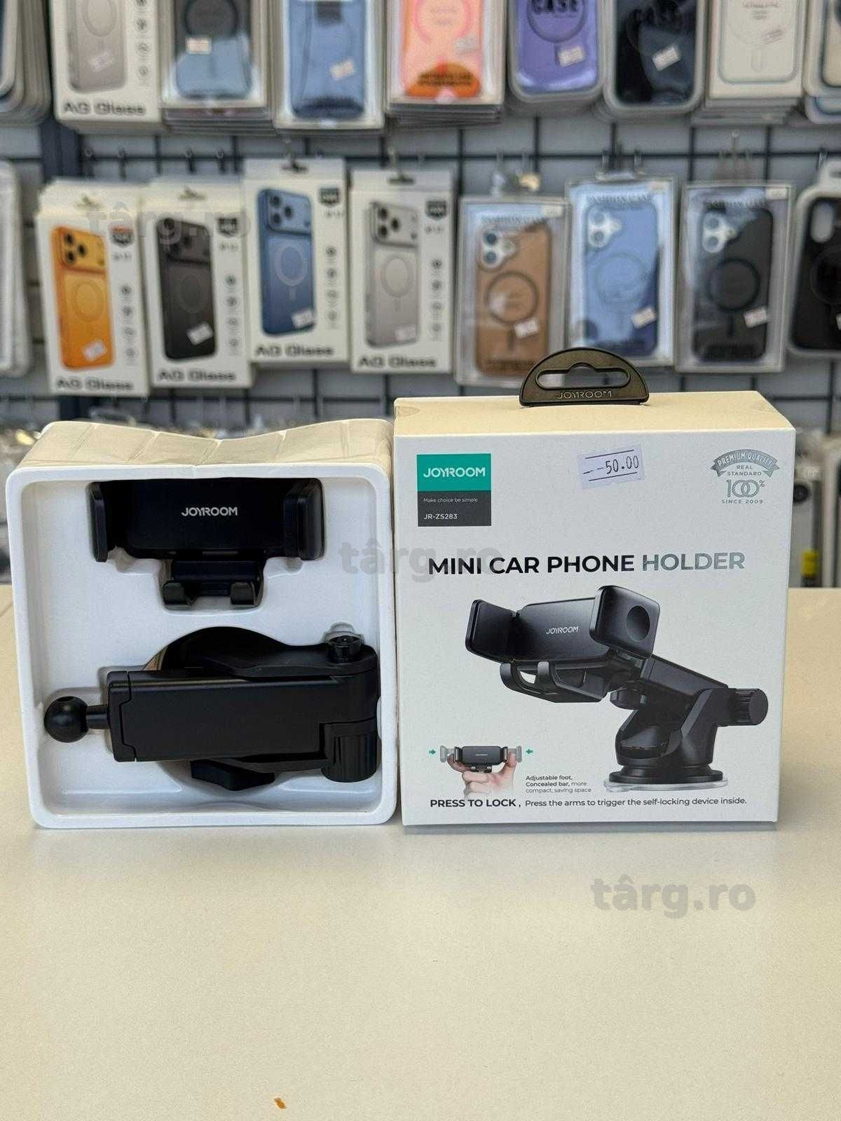 Suport telefon auto Joyroom cu ventuza 2